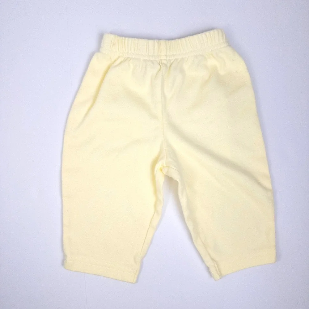Vintage Sesame Street Pajama‎ Set Baby 3-6 Months Yellow Wish Upon A Star Y2K